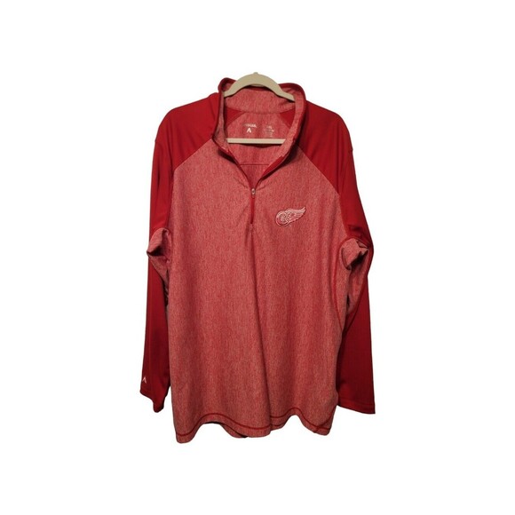 Detroit Red Wings Sweatshirt Men XXL Red Hockey All Season - Picture 1 of 8